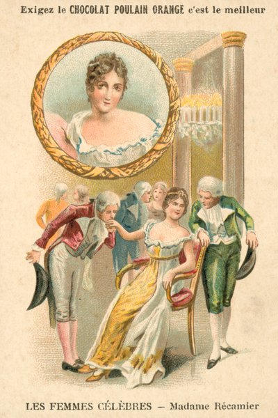 Juliette Recamier by French School